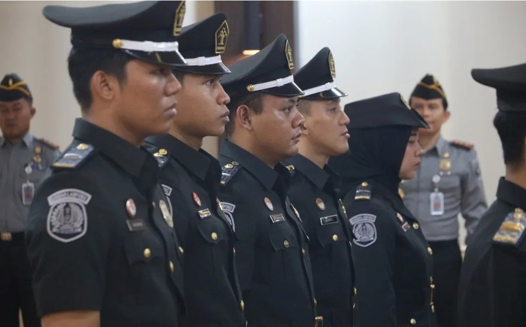 Pelantikan dan Pengambilan Sumpah Jabatan Fungsional di Lingkungan Kantor Wilayah Kementerian Hukum dan HAM Lampung